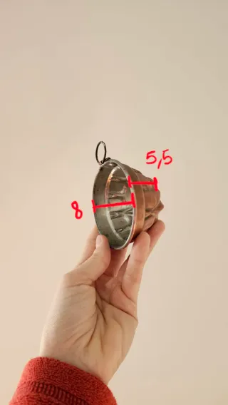 Stampo in rame antico da appendere