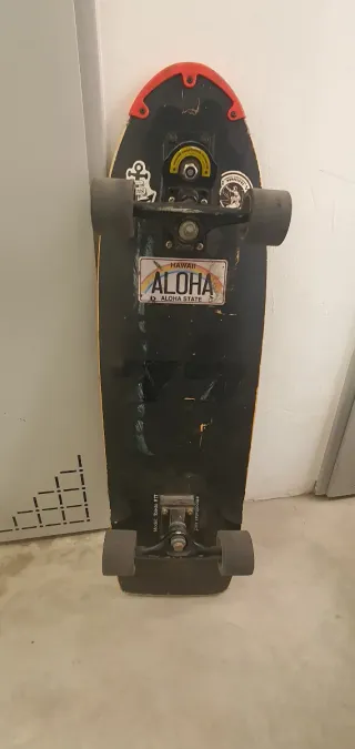 Surfskate Nero Smoothstar Felipe Toledo