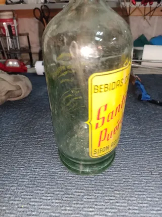 Botella de sifón antigua santiago puertolas