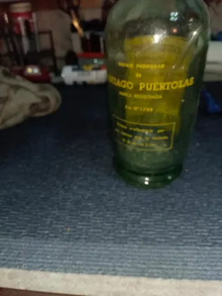 Botella de sifón antigua santiago puertolas