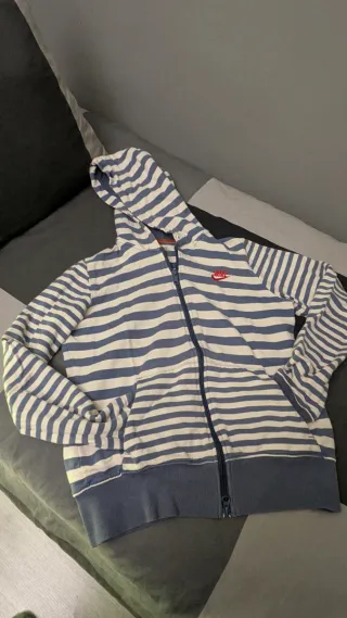 Sudadera Nike cremallera rayas