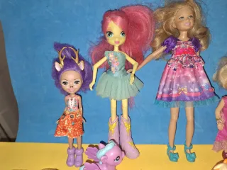 Lote Muñecas Disney, Little Pony y más