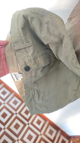 Pantaloni Timberland Verde Militare Taglia 36x34