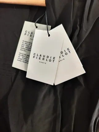 Vestido Claudie Pierlot Negro Talla 40