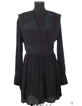 Vestido Claudie Pierlot Negro Talla 40