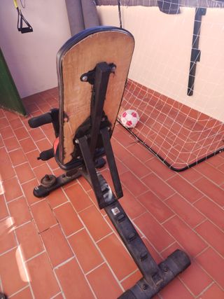 Banco de pesas ajustable