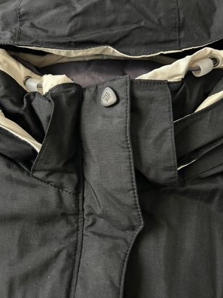 Chaqueta Columbia Mujer Talla M Negra/Gris