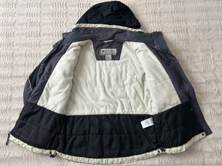 Chaqueta Columbia Mujer Talla M Negra/Gris