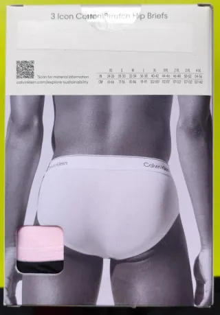 Pack 3 slips Calvin Klein Icon Talla L