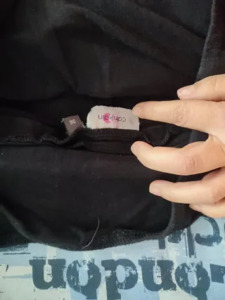 Pantalón tejano premamá T36