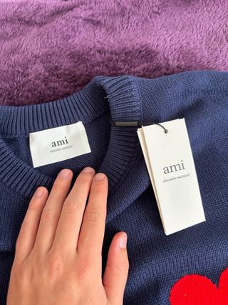 Jersey Ami Paris Azul Talla S