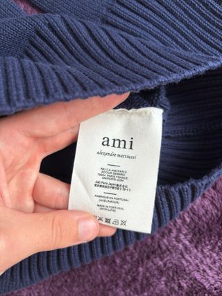 Jersey Ami Paris Azul Talla S