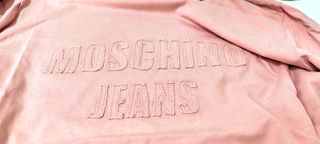 Moschino Jeans Suéter Rosa Talla L