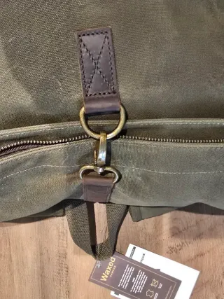 Mochila Lona Encerada 10L Verde