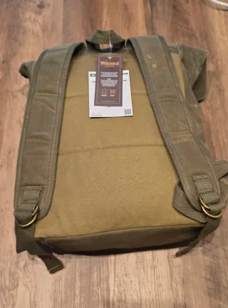 Mochila Lona Encerada 10L Verde