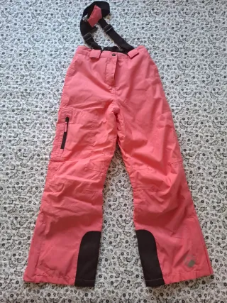 Pantalón de nieve para niño/a 9 años+térmica +guan