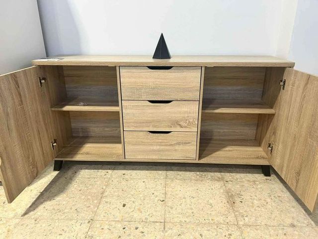 Aparador 2 Puertas y 3 Cajones Muebles Salon