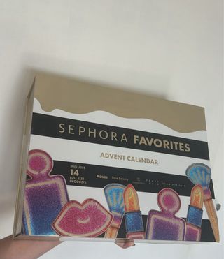 Calendario Adviento Sephora Favorites Vacío