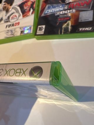 Pack 3 Juegos Xbox 360: FIFA 09, WWE PoP