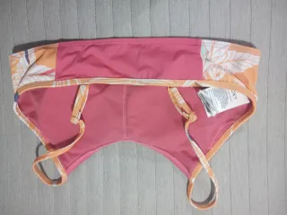 Bikini RIXY rosa y naranja, talla 16, nuevo.