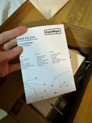 Máquina de Coser Zig Zag Juguettos Niños