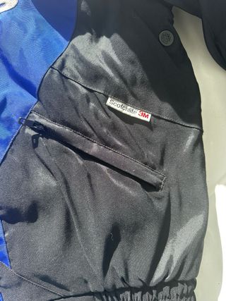 Chaqueta Yamaha Moto Azul y Negra. Talla L