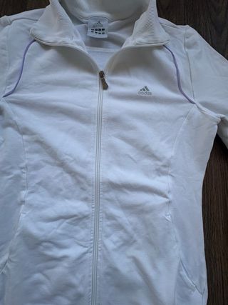 Felpa Adidas Donna Bianca