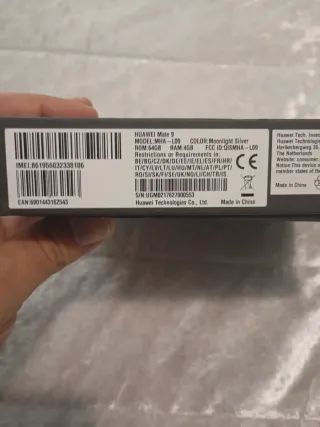 Huawei Mate 9 Scatola Nera Leica Doppia Fotocamera