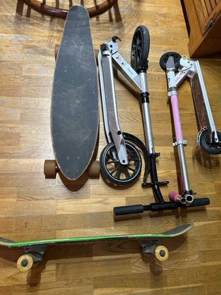 Monopatín, Skate y Longboard