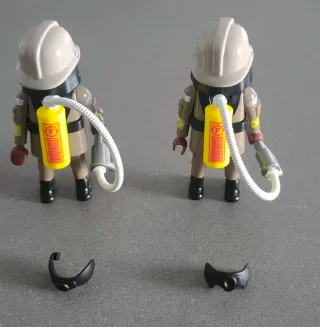 Pareja Bomberos Playmobil 9336