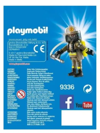 Pareja Bomberos Playmobil 9336