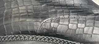 Botines de piel negra con cremallera T 40