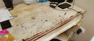 Estantería y Mesa de escritorio