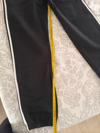 Chándal Adidas Clásico Unisex Negro Blanco