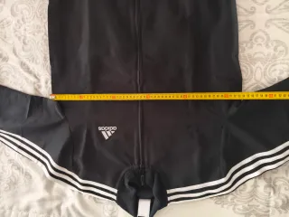 Chándal Adidas Clásico Unisex Negro Blanco