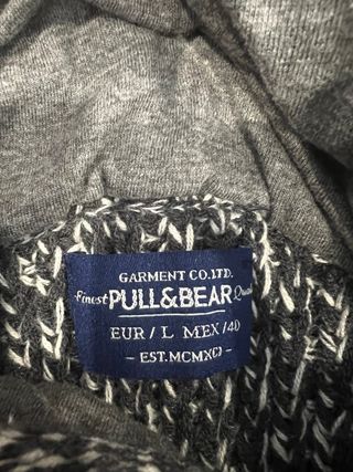 Suéter Cuello Alto Negro y Blanco