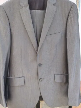 Traje Saco y Pantalón Hombre Gris
