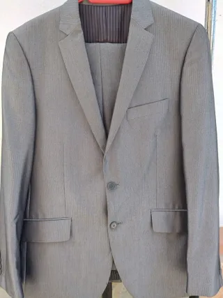 Traje Saco y Pantalón Hombre Gris