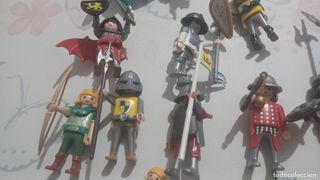 Lote Playmobil Medieval: Dragón, Caballeros y Caba