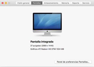 Ordenador iMac 27 Apple