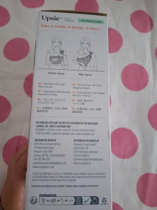 Portabebés Ergobaby Upsie Sling Carrier