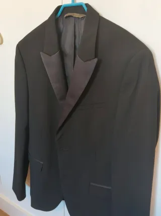 Americana de vestir hombre negra