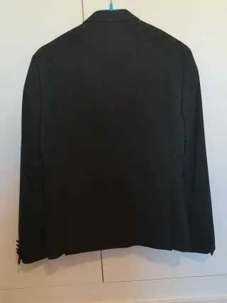 Americana de vestir hombre negra