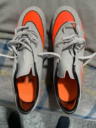 Zapatillas Fútbol Nike 11 Césped Naranja