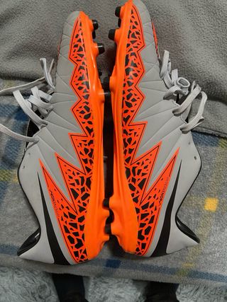 Zapatillas Fútbol Nike 11 Césped Naranja