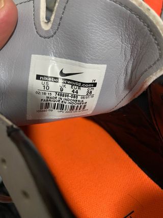 Zapatillas Fútbol Nike 11 Césped Naranja