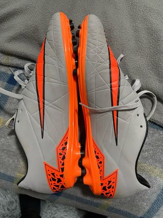 Zapatillas Fútbol Nike 11 Césped Naranja