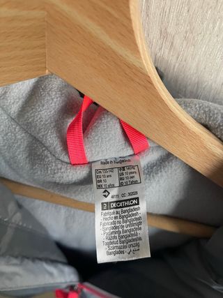 Conjunto Nieve Wedze 10 años (Pantalón y chaqueta)