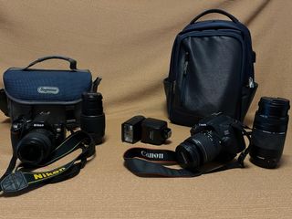 Equipo Fotografía Canon y Nikon