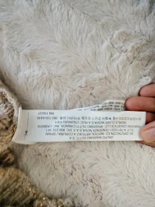 Jersey Massimo Dutti Lana Beige